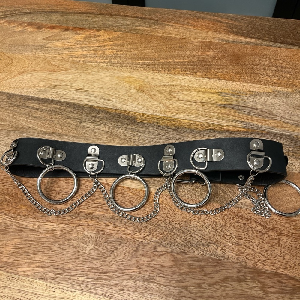 Black rave belt